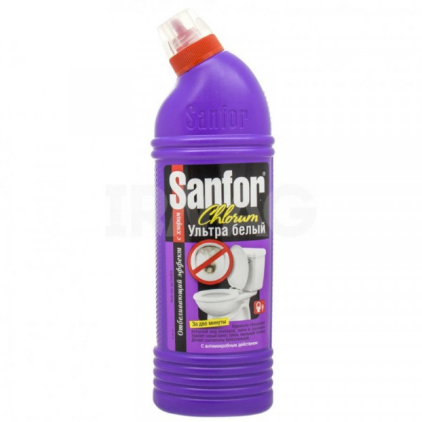 Средство чистящее д/сантехники Sanfor Chlorum Ультра белый 750 г Средство чистящее д/сантехники Sanfor Chlorum Ультра белый 750 г