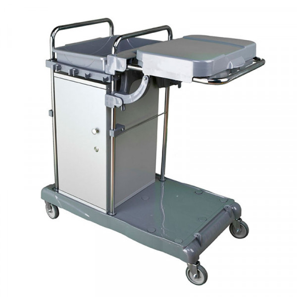 Тележка комплексная с держателем для мешка, подставкой и ящиком Тележка комплексная с держателем для мешка, подставкой и ящиком