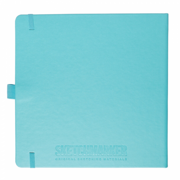 Скетчбук Sketchmarker 20*20 см, 140 г/м2, 80 л., оранжевый