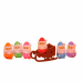 Ластик IWAKO Santa Claus & Sleigh ассорти