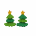 Ластик IWAKO Snowman & Tree ассорти