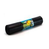 Мешки для мусора 240л 10шт/рулон ПВД Mirpack Стройка 75мкм 93*130см цв.черный Мешки для мусора 240л 10шт/рулон ПВД Mirpack Стройка 75мкм 93*130см цв.черный