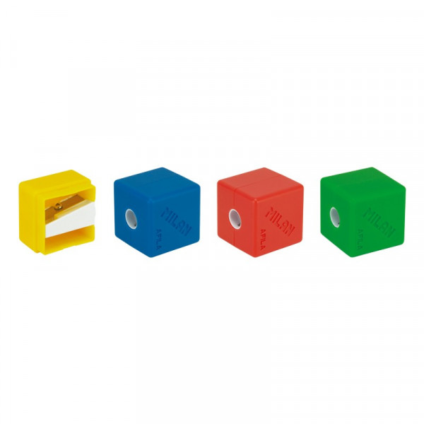 Точилка на 1 отв. Cubic ассорти