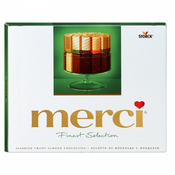 Конфеты Merci Finest Selection 250 гр., ассорти