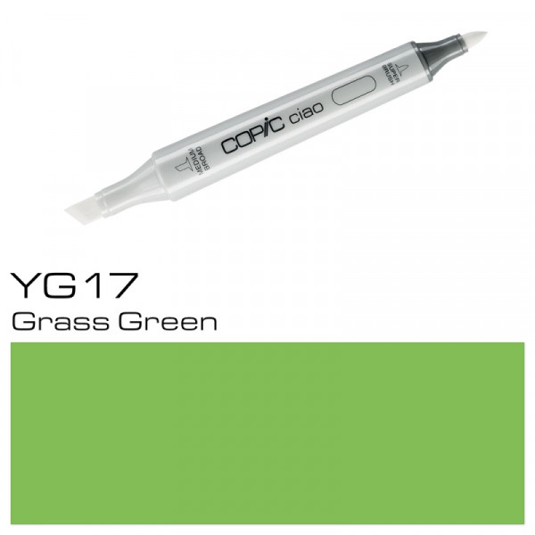 Маркер перм., худ. Copic ciao YG-17, зеленая трава Маркер перм., худ. Copic ciao YG-17, зеленая трава