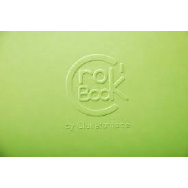 Скетчбук Crok'book 17*22, 160г/м2, 20л. черный