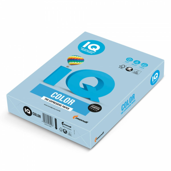 Бумага цветная A4, 80г/м, 500 л. IQ Color кремовый