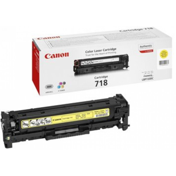 Картридж лаз. Canon 718Bk черный
