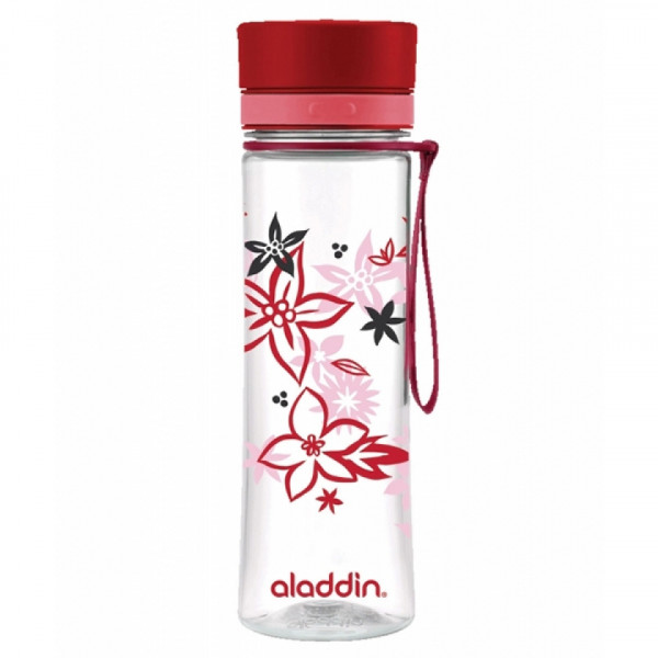 Бутылка д/воды 600 мл. Aveo Water Bottle пласт., серый/прозрачный