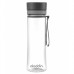 Бутылка д/воды 600 мл. Aveo Water Bottle пласт., серый/прозрачный