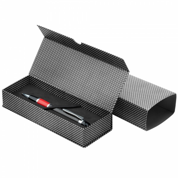 Футляр для ручек 1 Carbon Etui карт., на магните, карбон