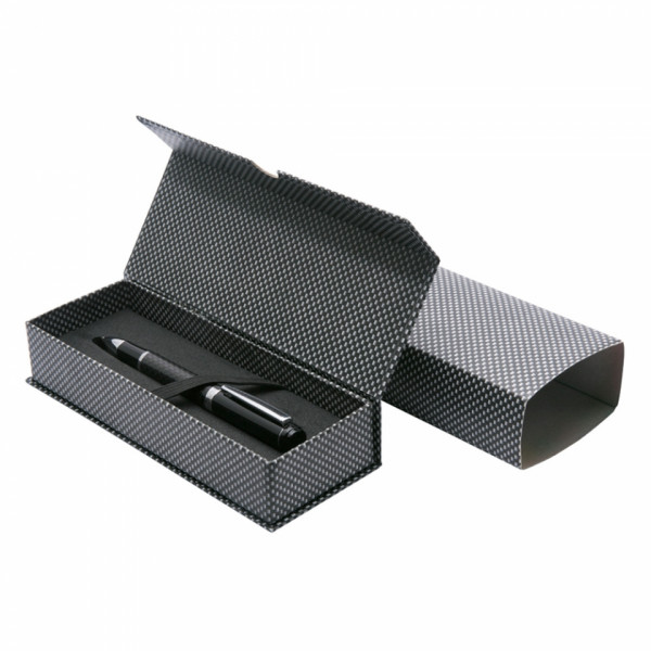 Футляр для ручек 1 Carbon Etui карт., на магните, карбон