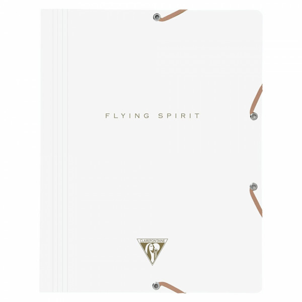 Папка на резинках 15 мм. Flying Spirit карт., черный