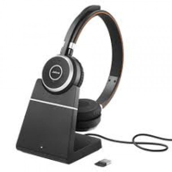 Наушники с микрофоном Jabra EVOLVE 65 MS Stereo черный