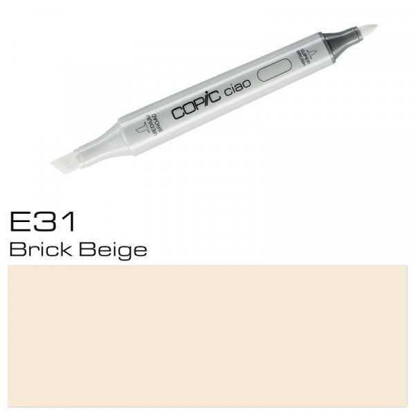 Маркер перм., худ. Copic ciao E-31, кирпично-бежевый Маркер перм., худ. Copic ciao E-31, кирпично-бежевый