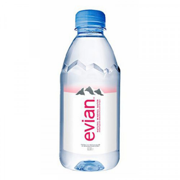 Вода минеральная Evian негазир., 0,33 л., пласт. бутылка