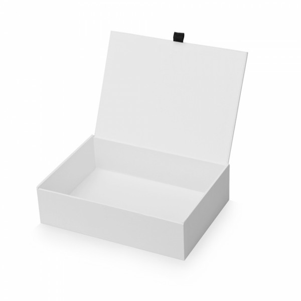Коробка подарочная White S 20,04*14*5,1 см, МДФ, белый