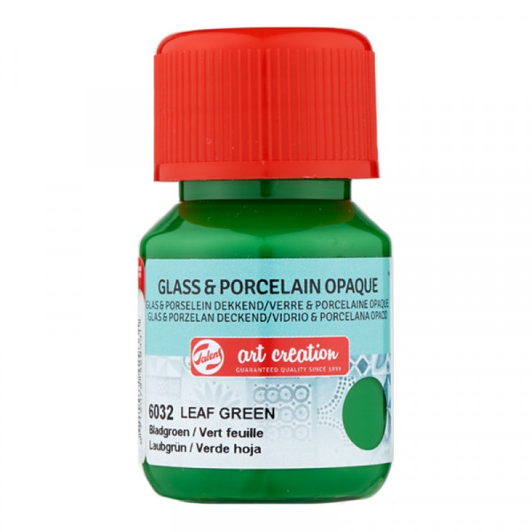 Краски декоративные GLASS&PORCELAIN OPAQUE 6032 зеленый 30 мл.