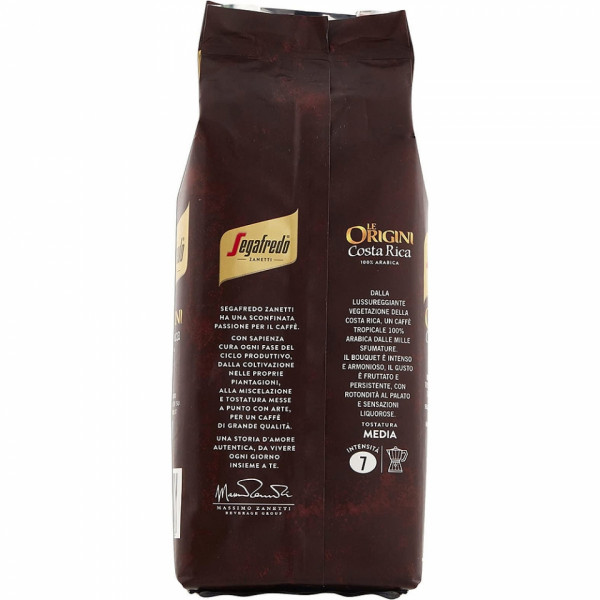 Кофе Segafredo мол., 250 гр., пач., Le Origini Costa Rica