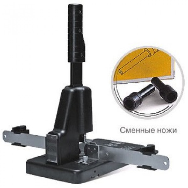 Дырокол  290 л. HDP-1320 1 отв., лин., ассорти