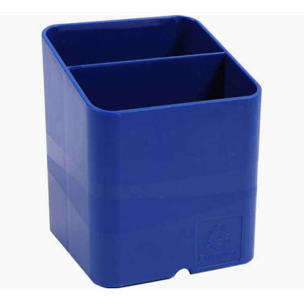 Подставка д/ручек Pen Cube пласт., 2 дел., синий