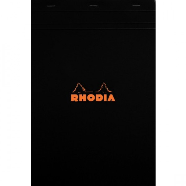 Блокнот А5 148*210 мм, 80 л., в точку Rodia скоба сверху, оранжевый