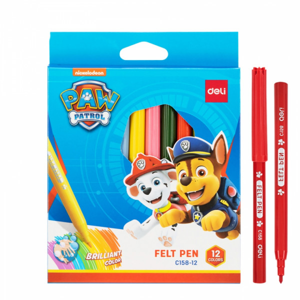 Фломастеры Paw Patrol 12 шт.