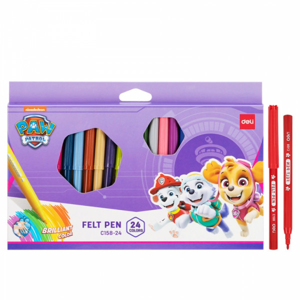 Фломастеры Paw Patrol 24 шт.