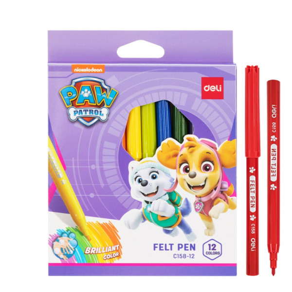 Фломастеры Paw Patrol 12 шт.