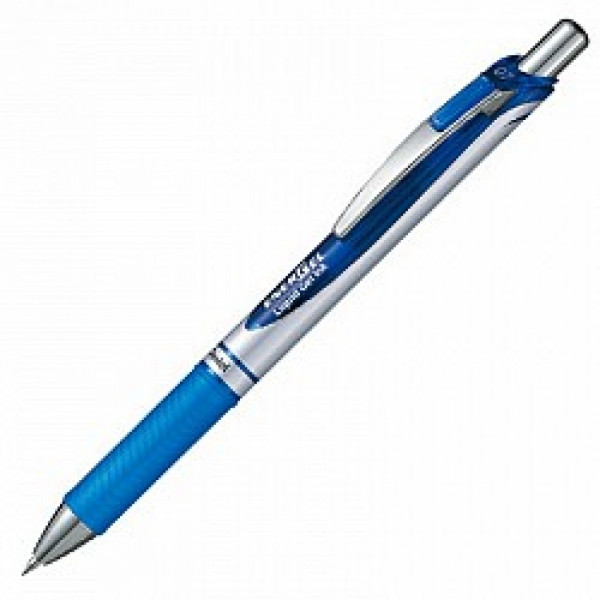 Ручка роллер Energel BL77 0,7 мм, пласт., серебрист/бирюзовый, стерж. бирюзовый