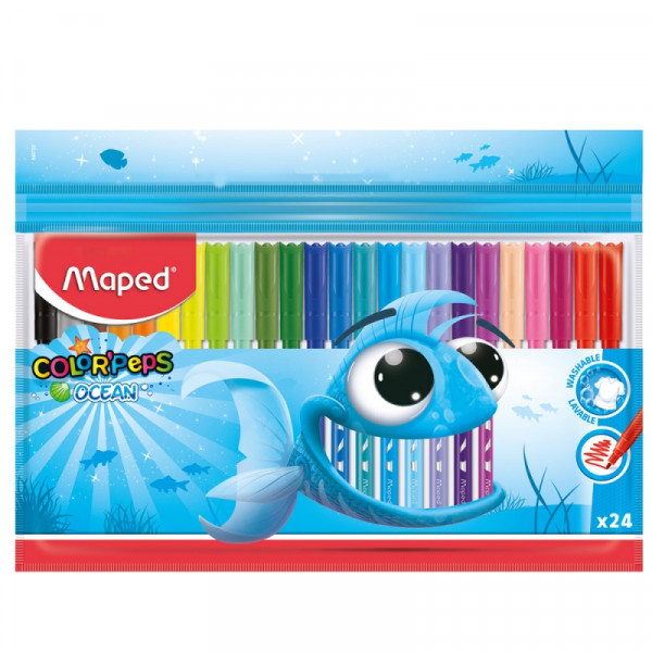 Фломастеры Color Peps Ocean 24 шт.