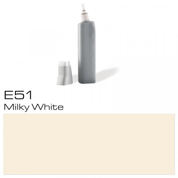 Чернила для заправки маркеров Copic E-51, молочный белый