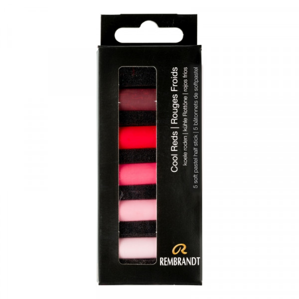 Пастель мягкая Rembrandt Half Pastel набор, 5 цв., холодные красные