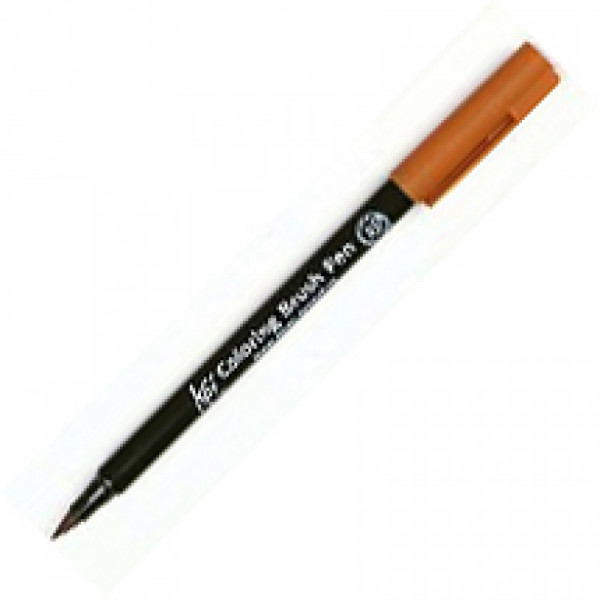 Маркер акварельный Koi Color Brush - св. коричневый Маркер акварельный Koi Color Brush - св. коричневый