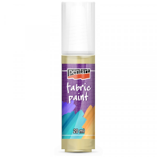 Краски д/текстиля Pentart Fabric paint ваниль, 20 мл, банка