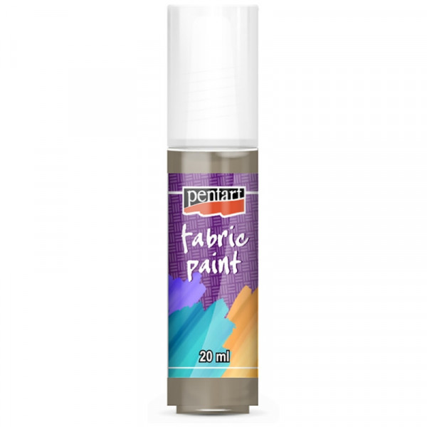 Краски д/текстиля Pentart Fabric paint фундук, 20 мл, банка