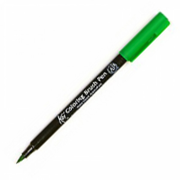 Маркер акварельный Koi Color Brush - изумрудный Маркер акварельный Koi Color Brush - изумрудный