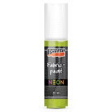 Краски д/текстиля Pentart Fabric paint neon зеленый, 20 мл, банка Краски д/текстиля Pentart Fabric paint neon зеленый, 20 мл, банка