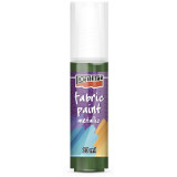 Краски д/текстиля Pentart Fabric paint metallic зеленый, 20 мл, банка Краски д/текстиля Pentart Fabric paint metallic зеленый, 20 мл, банка
