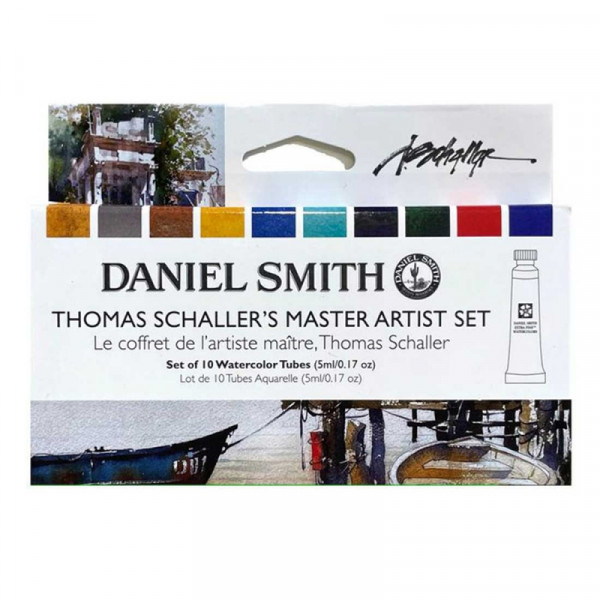 Набор акварели Daniel Smith Tomas Shaller's Master Artist Set, 10 цветов, тубы