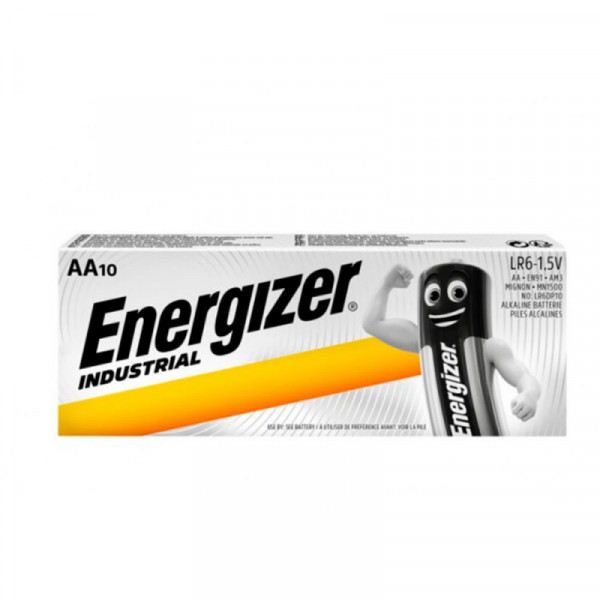 бат_гальв. эл-т щел. алкал. 1,5 V  LR6 AA  10шт. Energizer Industrial