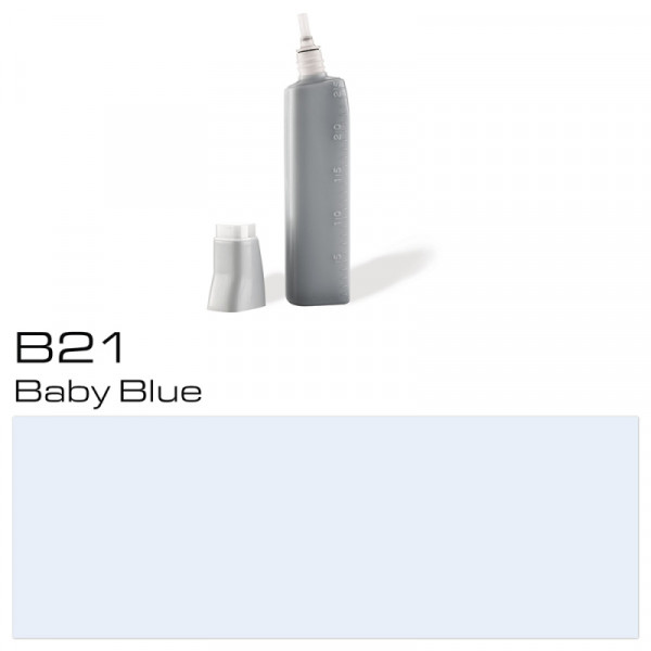 Чернила для заправки маркеров Copic B-21, детский голубой