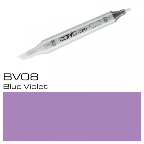 Маркер перм., худ. Copic ciao BV-08, сине-фиолетовый Маркер перм., худ. Copic ciao BV-08, сине-фиолетовый