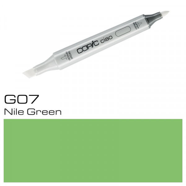 Маркер перм., худ. Copic ciao G-07, нильский зеленый