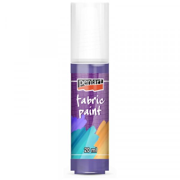 Краски д/текстиля Pentart Fabric paint фиолетовый, 20 мл, банка