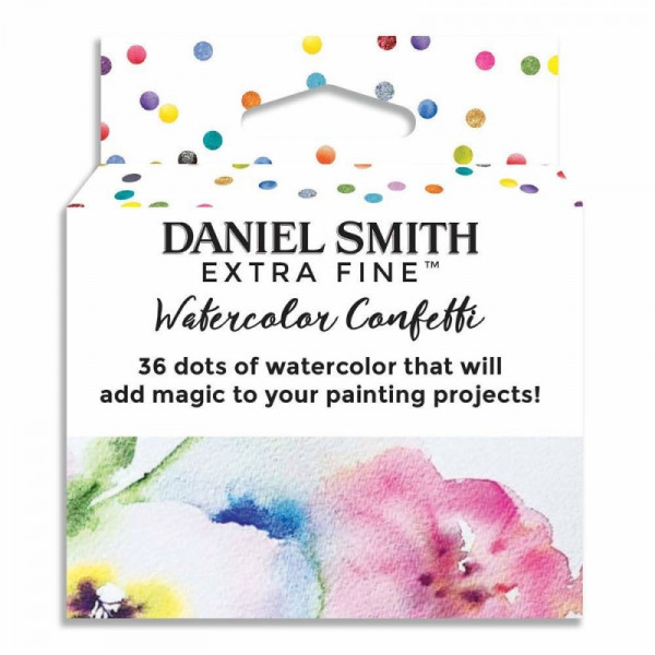 Набор цветовых карт Daniel Smith Watercolor confetti 36 цветов