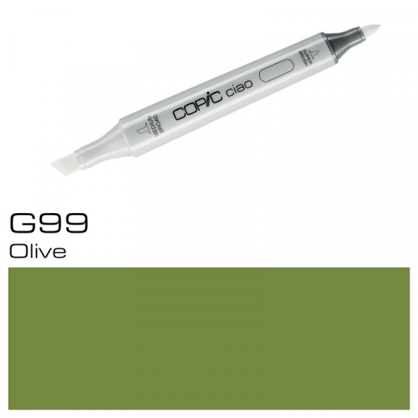 Маркер перм., худ. Copic ciao G-99, оливковый Маркер перм., худ. Copic ciao G-99, оливковый