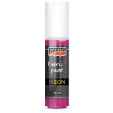 Краски д/текстиля Pentart Fabric paint neon розовый, 20 мл, банка Краски д/текстиля Pentart Fabric paint neon розовый, 20 мл, банка