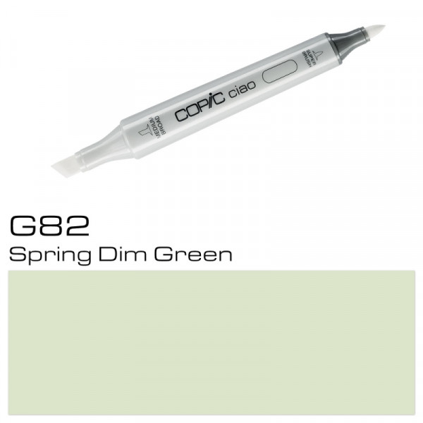 Маркер перм., худ. Copic ciao G-82, весенний тусклый зеленый Маркер перм., худ. Copic ciao G-82, весенний тусклый зеленый