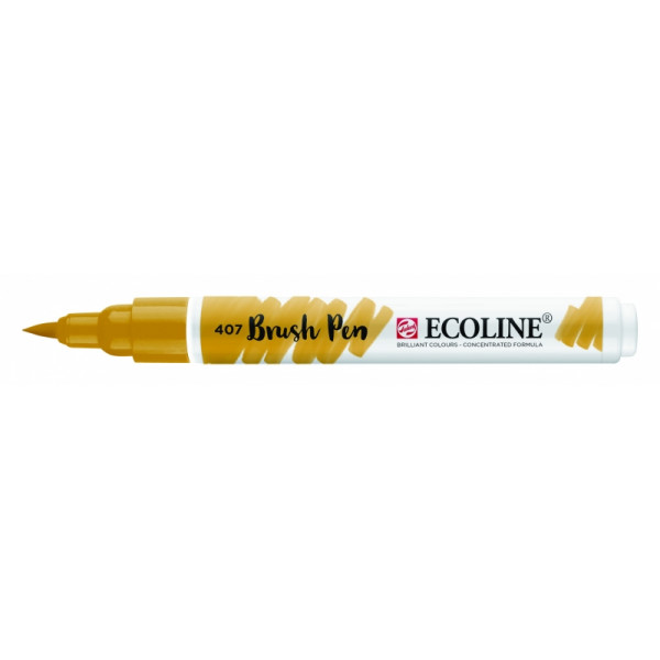 Маркер акварельный Ecoline 407 охра темная Маркер акварельный Ecoline 407 охра темная